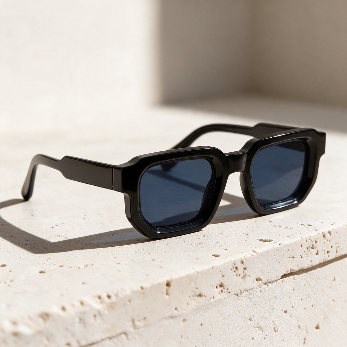 Facette, Montatura Nero · Lenti Grigio