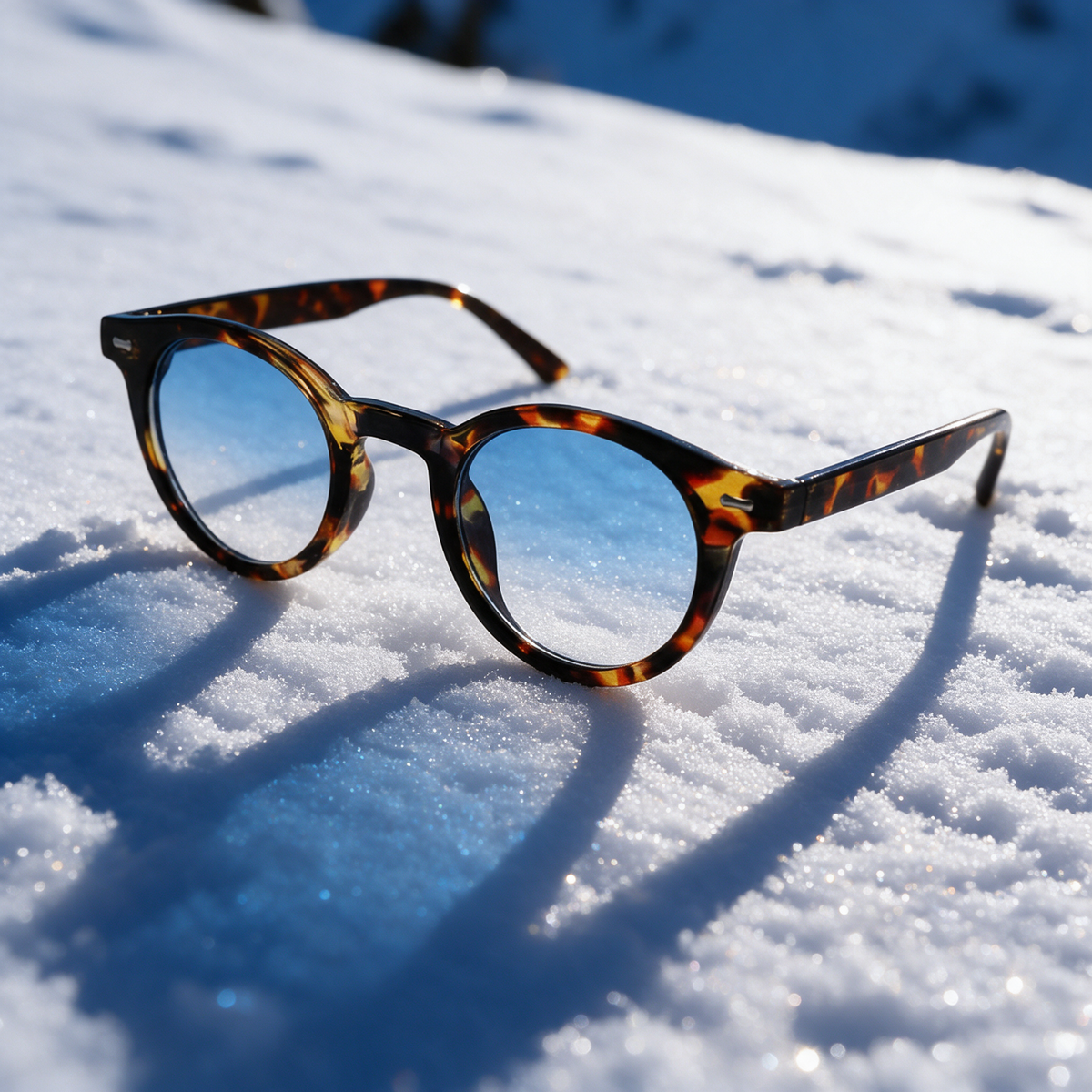 Devero Firn Sonnenbrille Havanna / Blau Verlauf – Szene