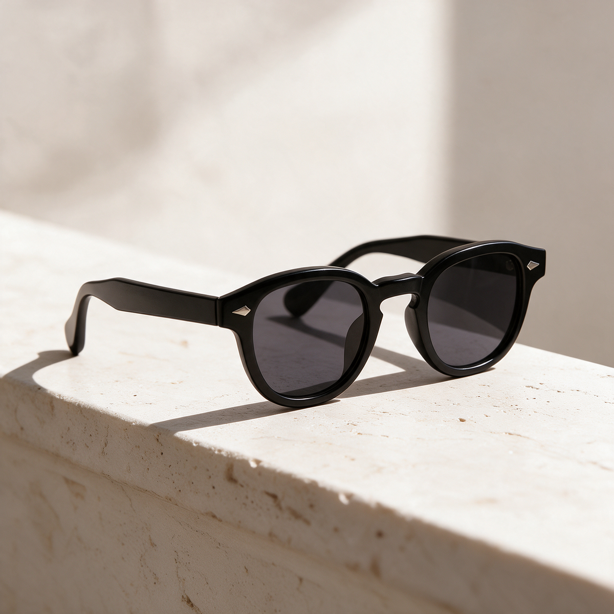 Meridian, Montatura Nero opaco · Lenti Grigio