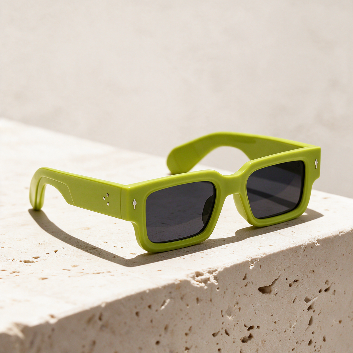 Serac, Montatura Lime · Lenti Grigio