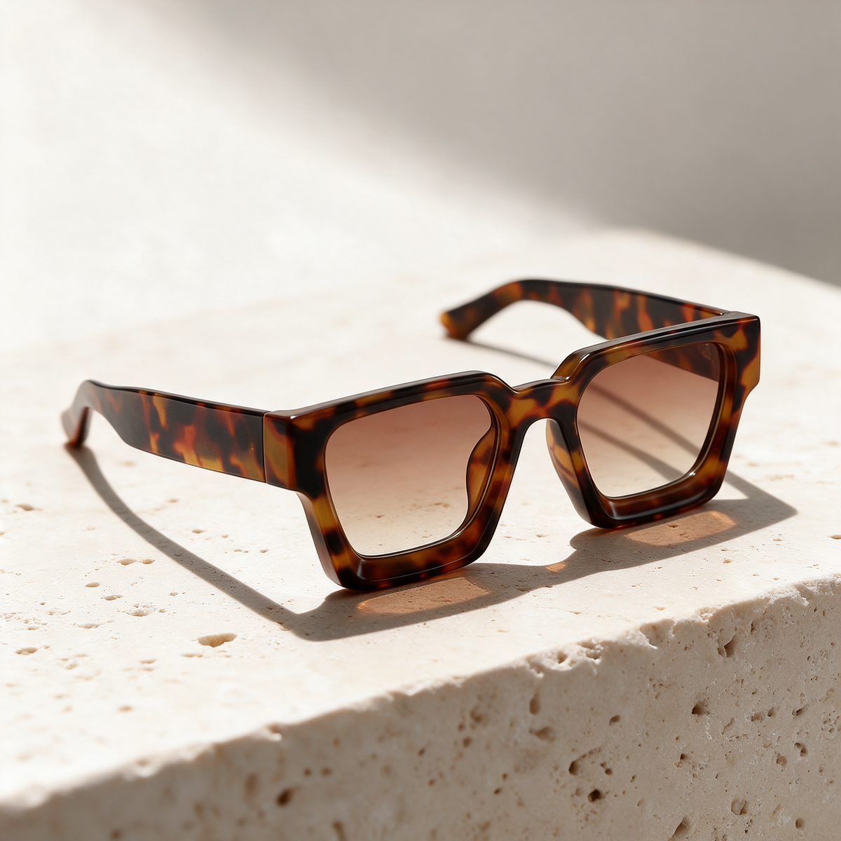 Solis, Frame Tortoise · Lenses Brown Gradient